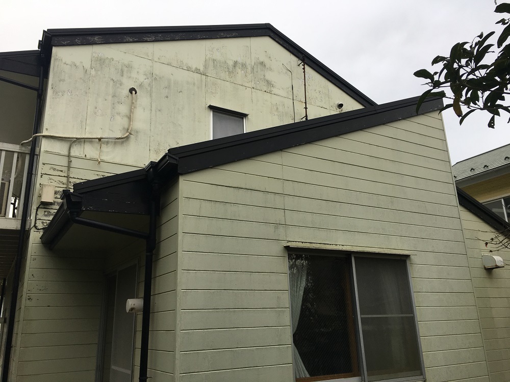 予算と雨漏りの悩みを解消したい 築25年木更津市請西 外壁塗装 サイディング張り替え 破風板金巻き シール補修 木更津市近辺の外壁塗装 屋根塗装なら地域密着のキリンテックへ