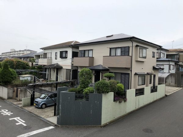 業者選びと色やデザインの悩みを解決したい 築25年木更津市請西東 屋根外壁塗装 シール打ち替え ベランダ防水 サイディング張り替え工事 木更津市近辺の外壁塗装 屋根塗装なら地域密着のキリンテックへ