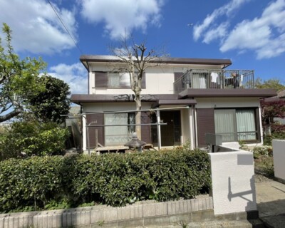君津市陽光台N様邸。屋根外壁塗装工事。サムネイル