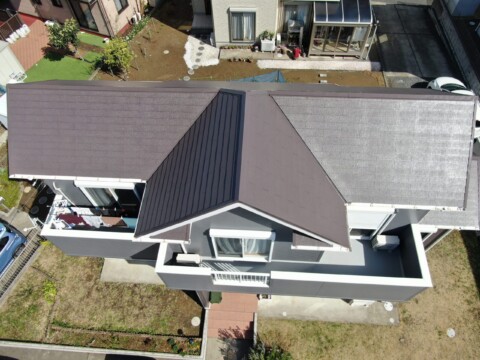 木更津市羽鳥野S様邸　屋根外壁塗装、シール打ち替え、ベランダ防水工事サムネイル