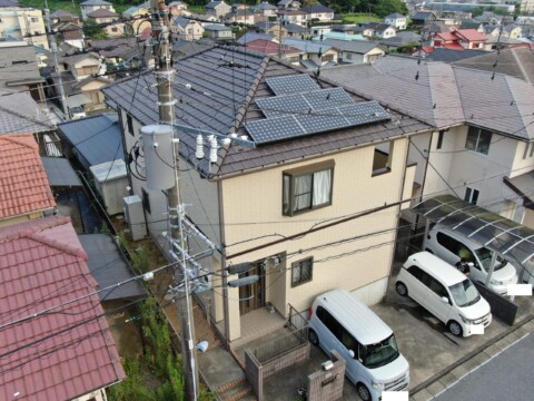 木更津市畑沢南T様邸　外壁塗装、シール打ち替え、ベランダ防水、ベランダ笠木及び帯板板金巻きサムネイル